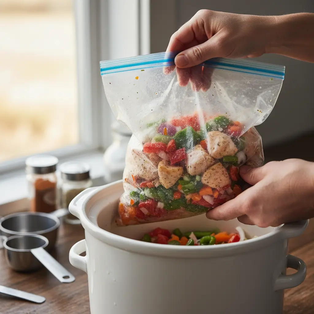 5 Freezer to Slow Cooker Meals for Easy Low-Carb Dinners — detail