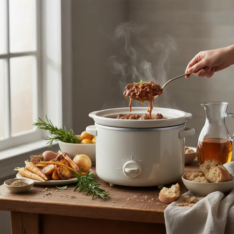 Ilustração editorial: 7 Sunday Slow Cooker Recipes for Low-Carb Success