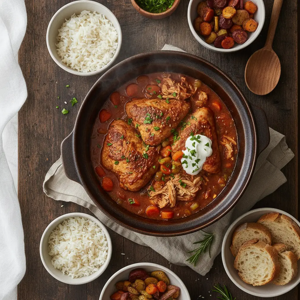 Crock Pot Chicken: The 12-Minute Air Fryer Finishing Method — result