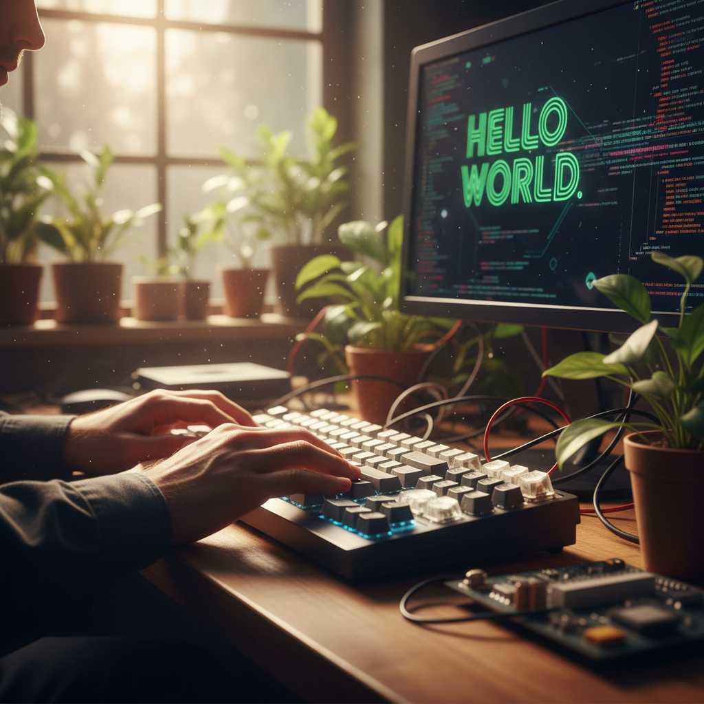 Hello world! — detalhe