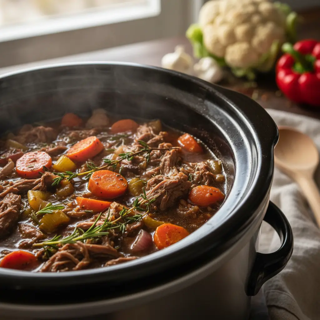 Low Carb Pot Roast Slow Cooker: 3 Steps to Tender Perfection — detail