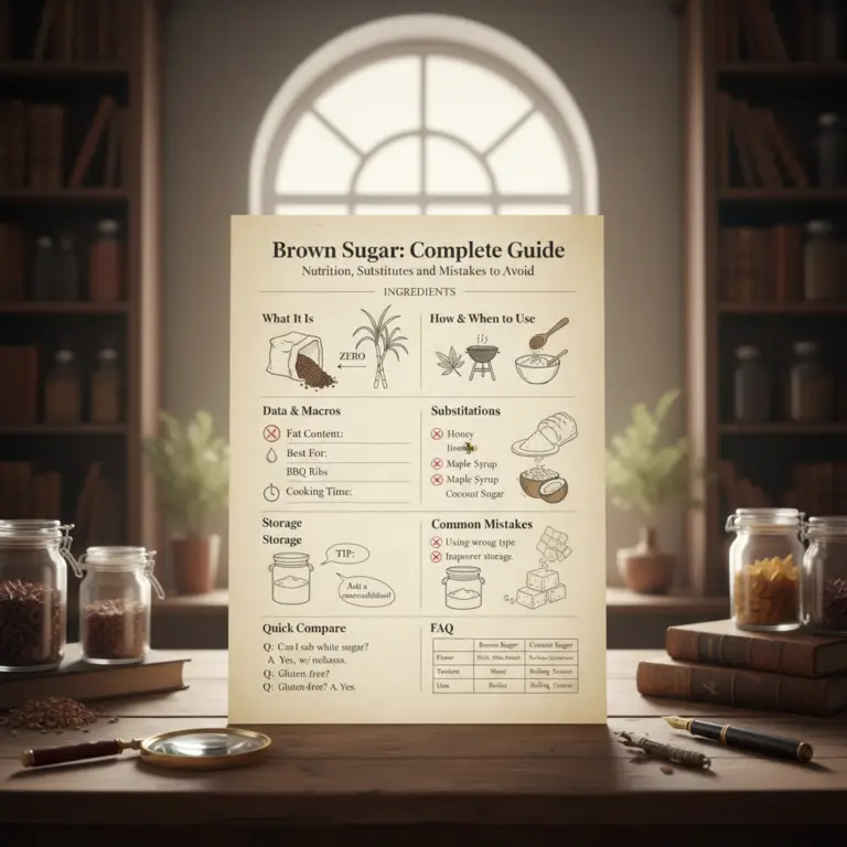 Ilustração editorial: Mastering Brown Sugar: 5 Essential Tips for Better Flavor