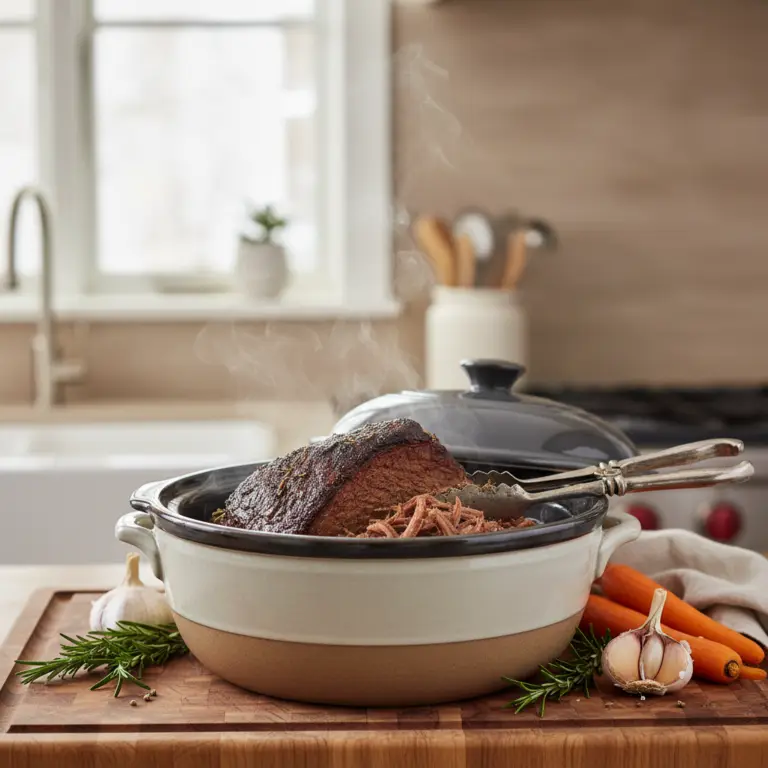 Ilustração editorial: Slow Cooker Brisket: 1 Foolproof Method for Perfect Results