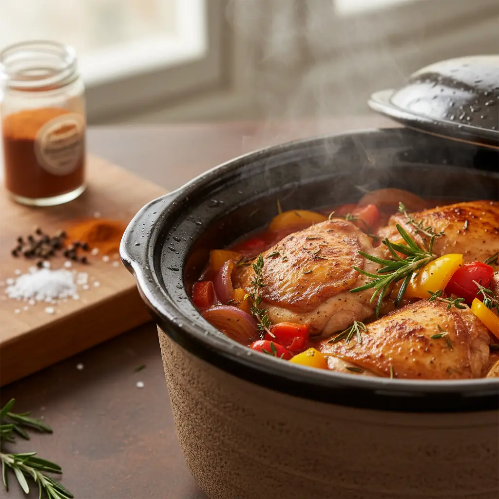 Slow Cooker Chicken Thighs: 3 Secrets for Juicy Results — detail