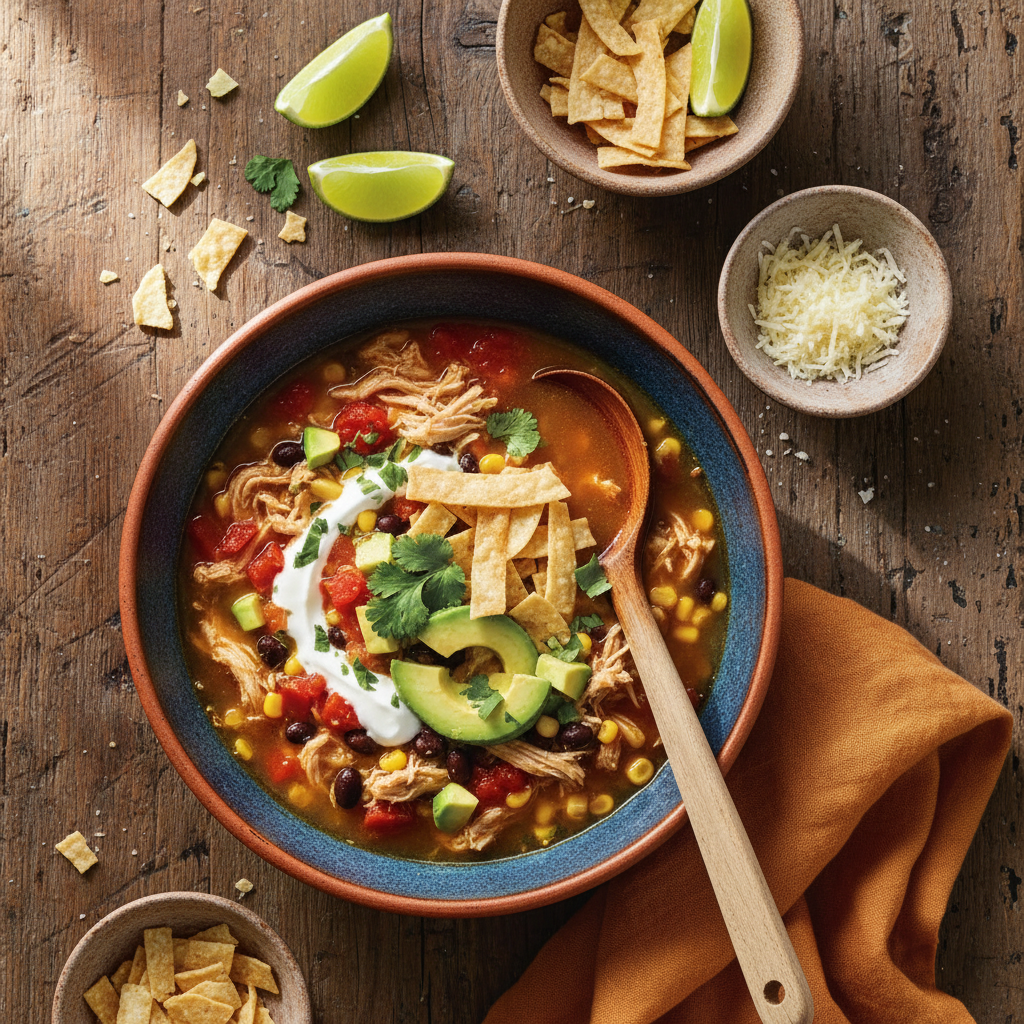 Slow Cooker Chicken Tortilla Soup: 5-Step Low-Carb Guide — result