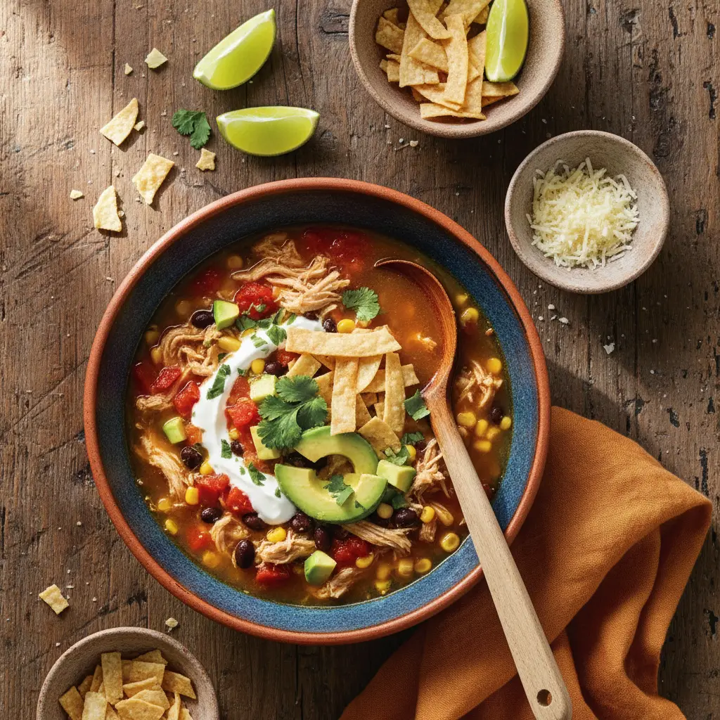 Slow Cooker Chicken Tortilla Soup: 5-Step Low-Carb Guide — result