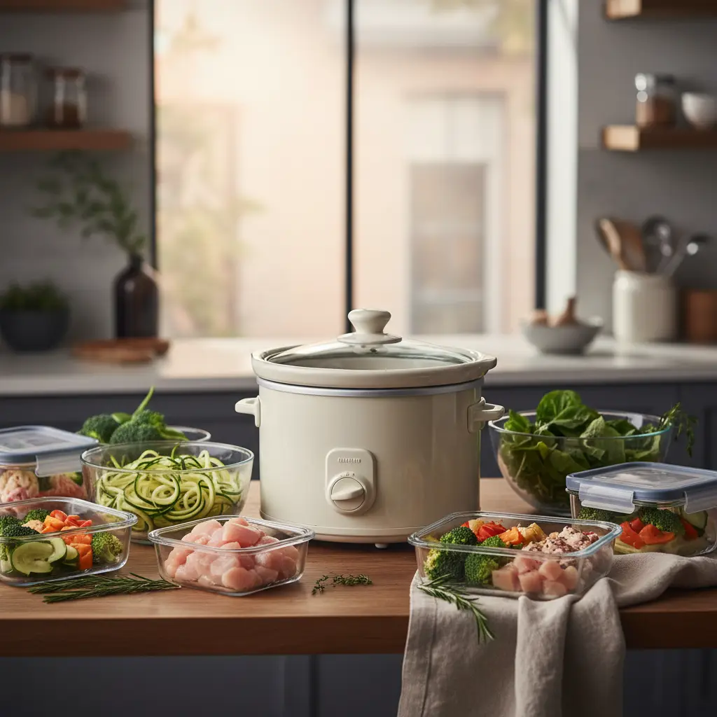Slow Cooker Meal Prep Low Carb: 5 Steps to Save 4 Hours Weekly
