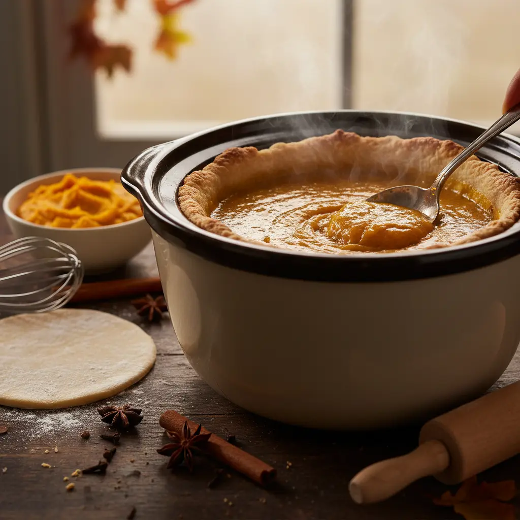 Slow Cooker Pumpkin Pie: 1 Perfect Low-Carb Recipe — detail