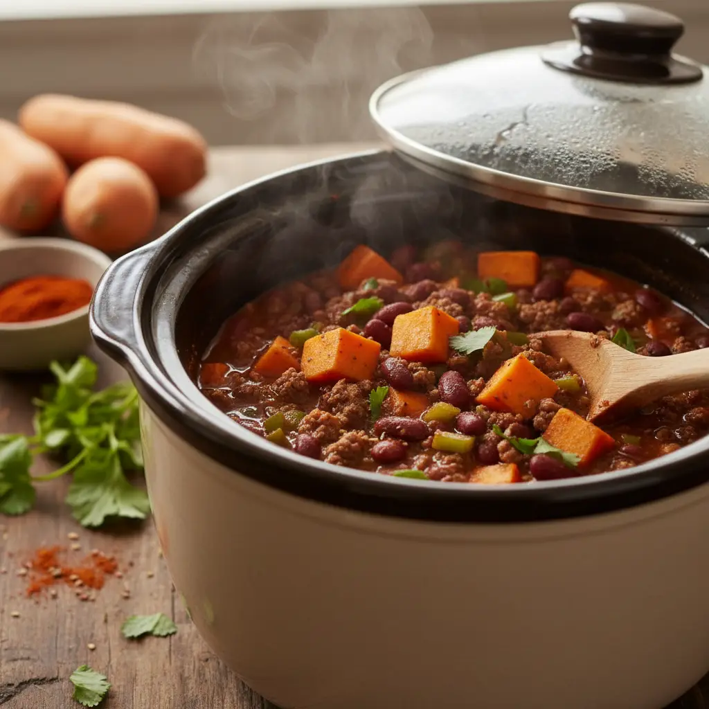 Slow Cooker Sweet Potato Chili: 5 Steps to Perfect Results — detail