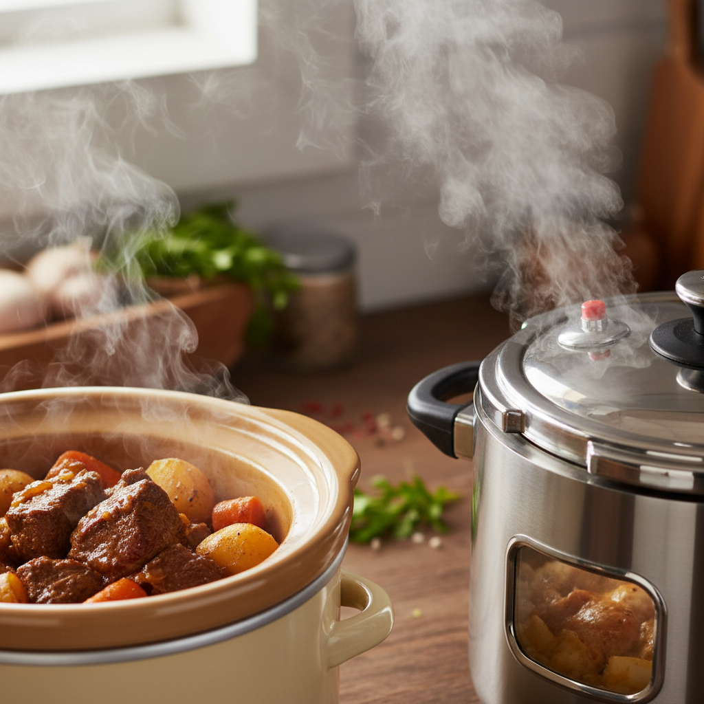 Slow Cooker vs Pressure Cooker: 3 Factors for Low-Carb Success — detail