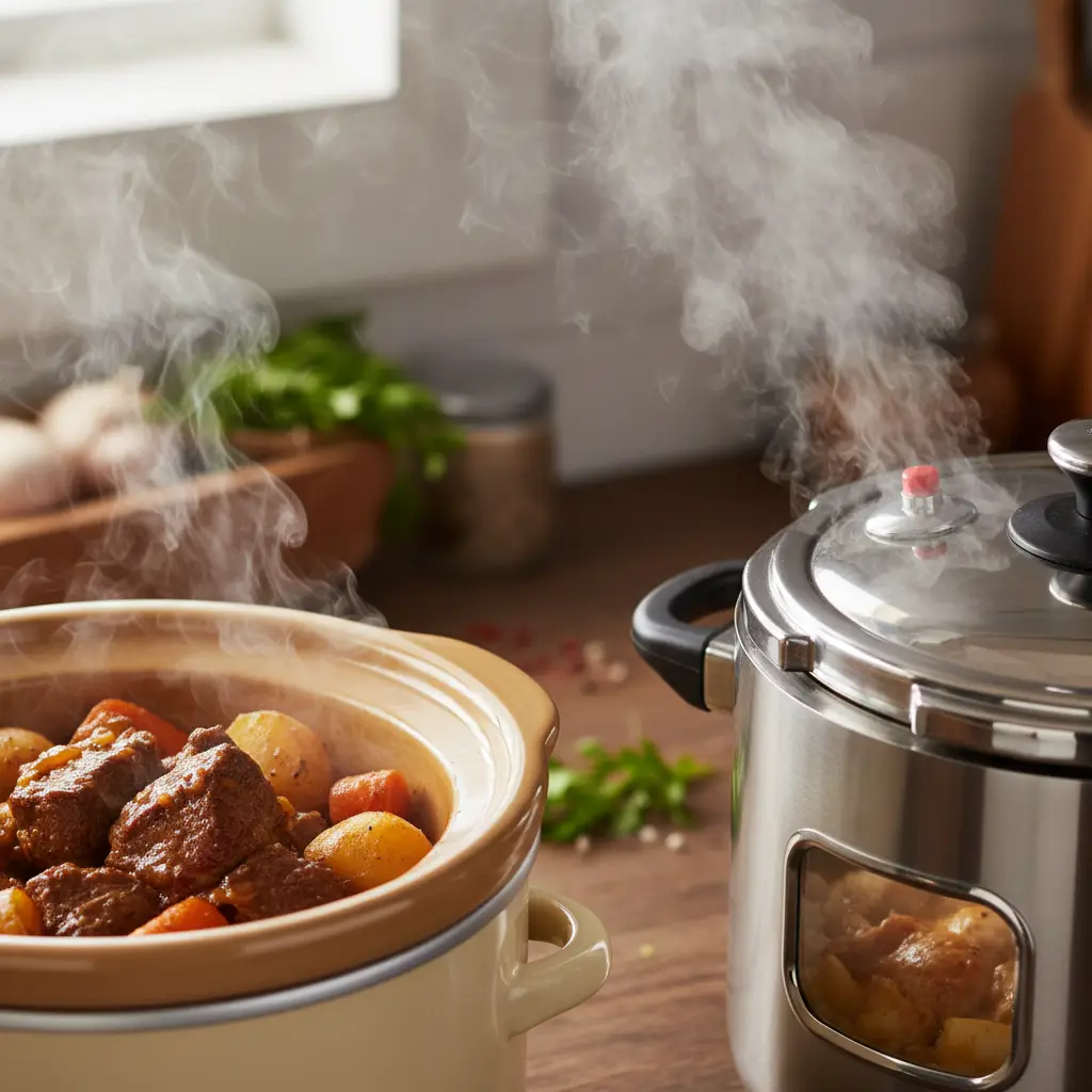 Slow Cooker vs Pressure Cooker: 3 Factors for Low-Carb Success — detail