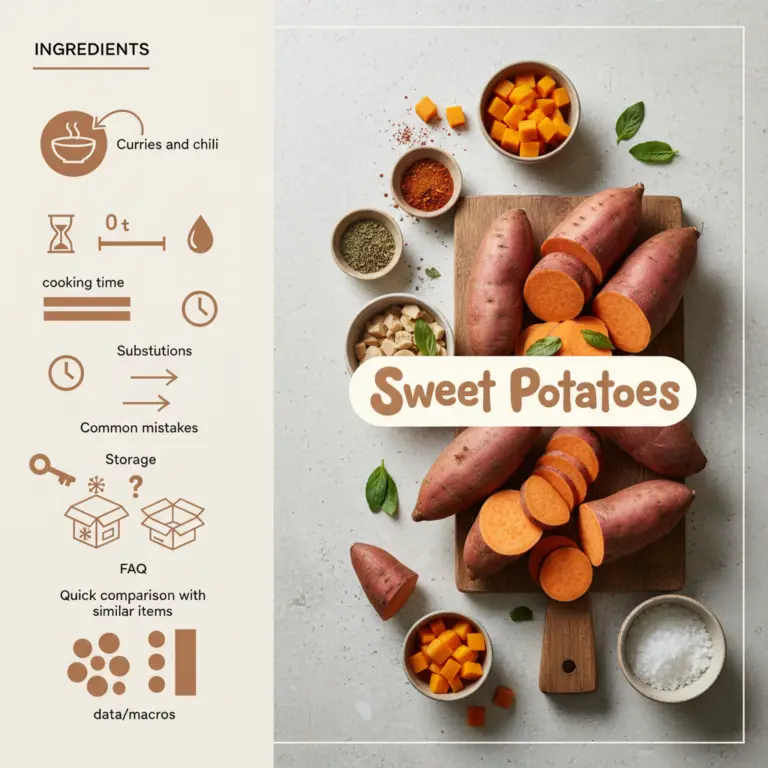 Ilustração editorial: Sweet Potatoes: 5 Proven Tips for Perfect Air Fryer Texture