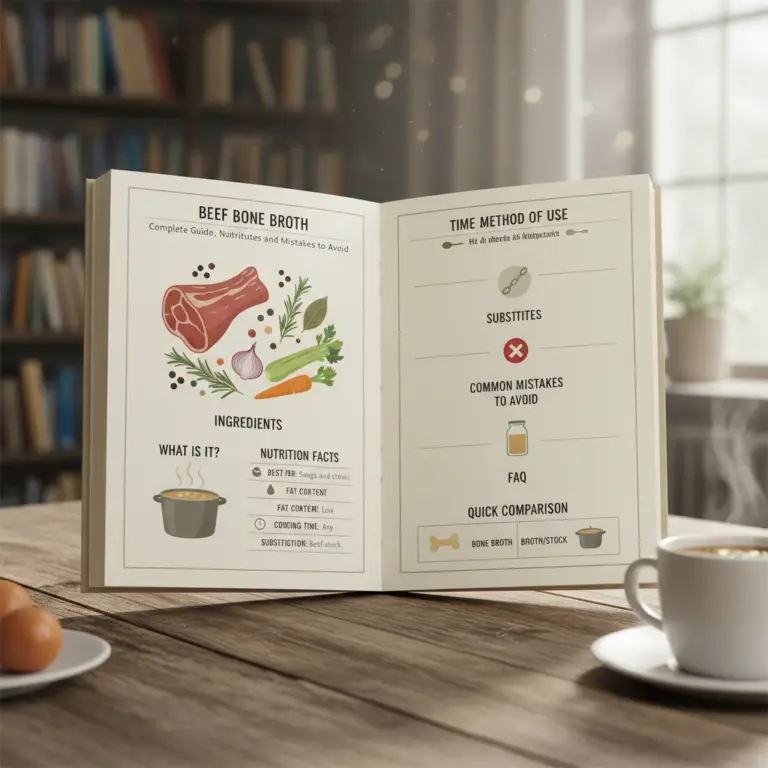 Ilustração editorial: Beef Bone Broth: 5 Simple Steps to Liquid Gold