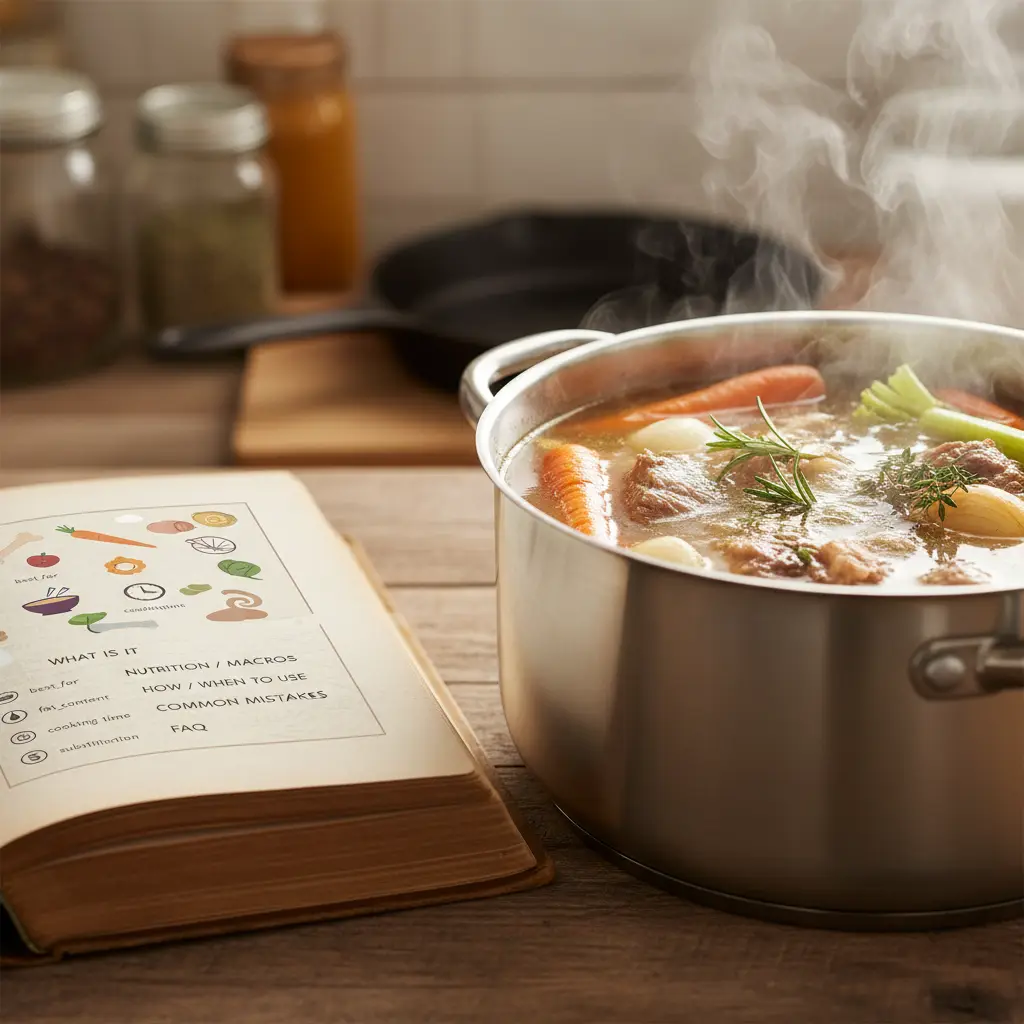 Beef Bone Broth: 5 Simple Steps to Liquid Gold — detail
