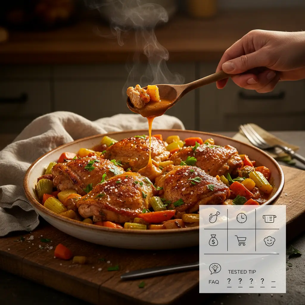 Budget Slow Cooker Chicken Thighs: 5 Healthy Ways to Save — result