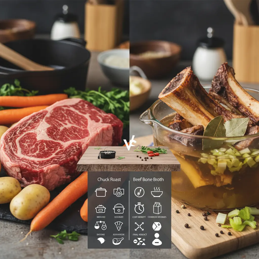 Chuck Roast vs Beef Bone Broth: 2 Ways to Master Low-Carb Meals — detail