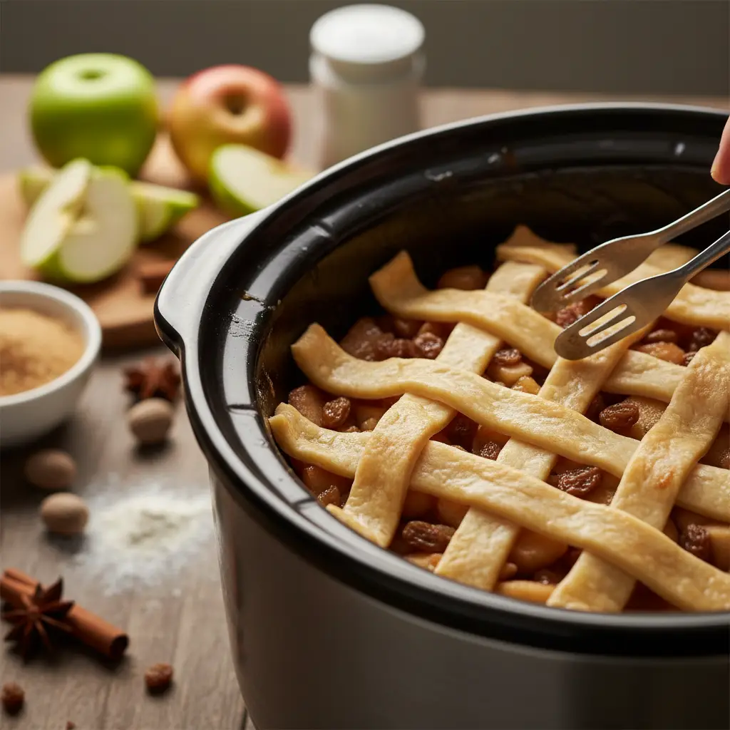 Slow Cooker Apple Pie: 3 Secrets for Low-Carb Success — detail