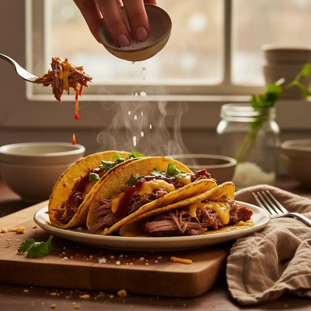 Slow Cooker Brisket Meal Prep: 5 Days of Low-Carb Tacos — detail