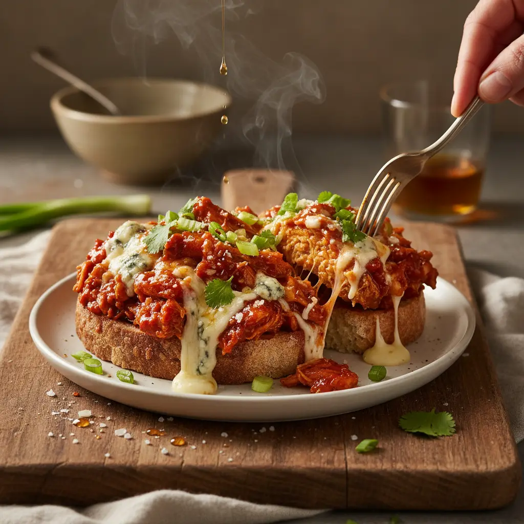 Slow Cooker Buffalo Chicken: The 15-Minute Crispy Finish — result