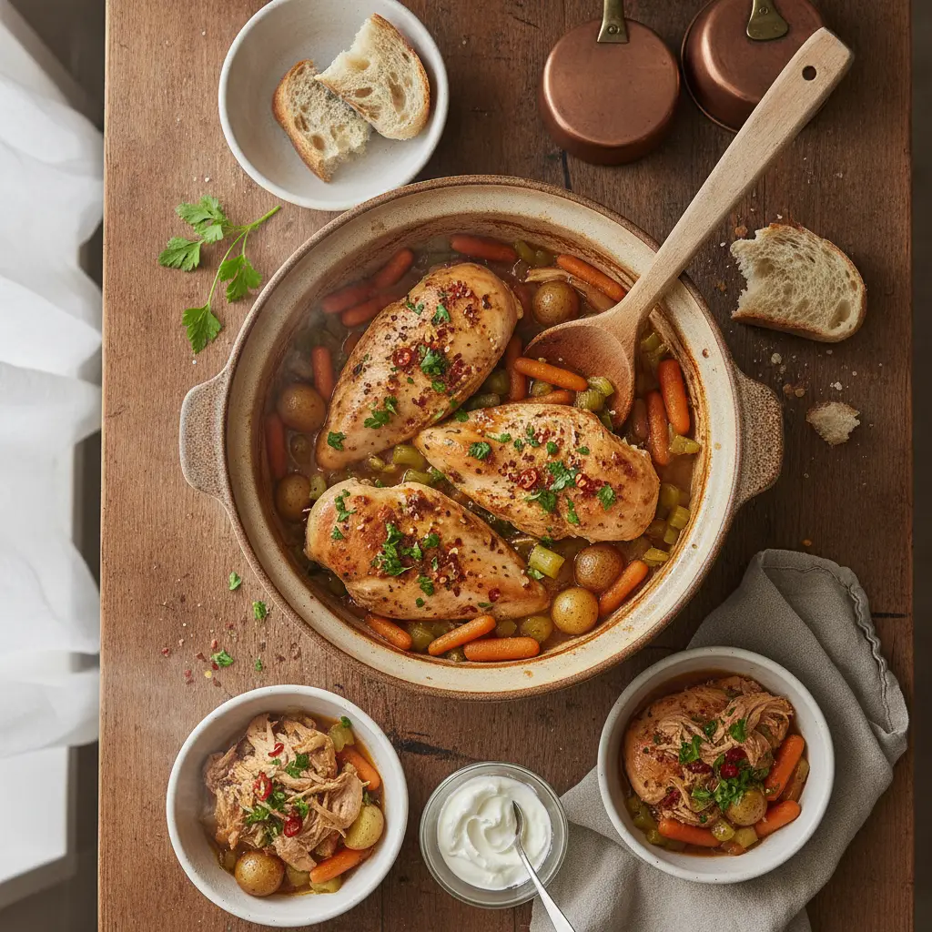 Slow Cooker Chicken Breast: 3 Secrets to 100% Juicy Results — result