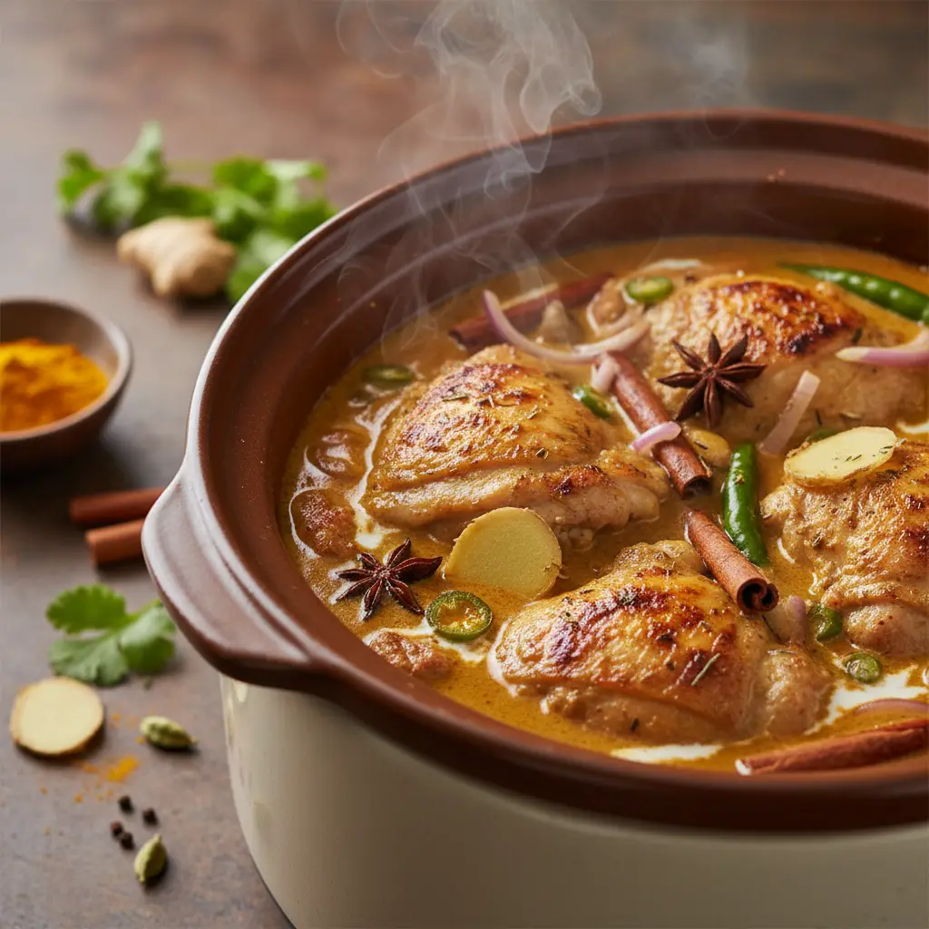 Slow Cooker Chicken Curry: 5 Easy Steps for Low-Carb Success — detail