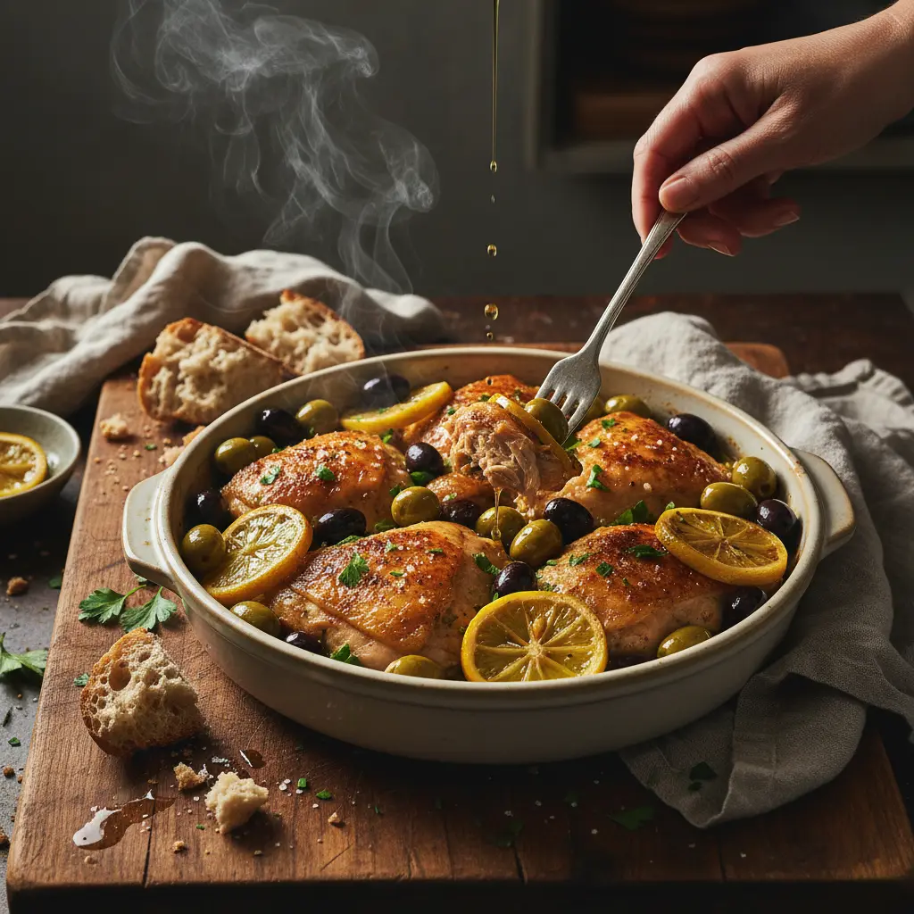 Slow Cooker Chicken Thighs with Lemon: 5-Minute Prep Success — result