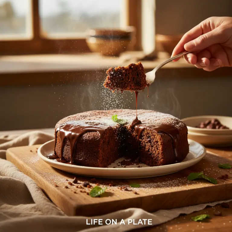 Ilustração editorial: Slow Cooker Chocolate Cake: 1 Low-Carb Recipe That Actually Works