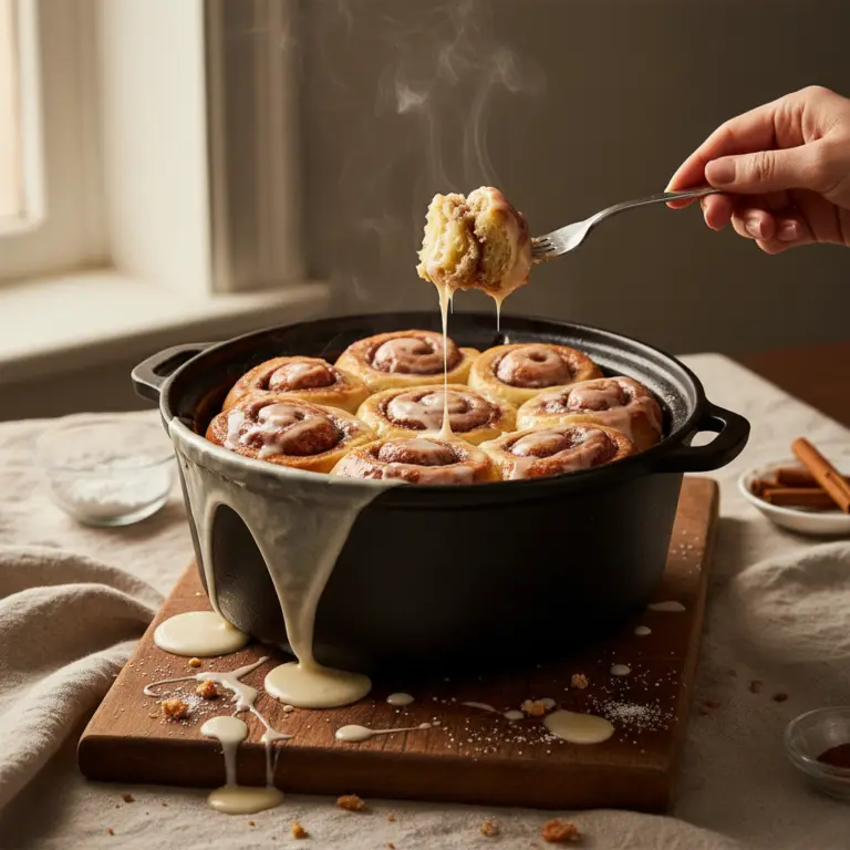 Ilustração editorial: Slow Cooker Cinnamon Rolls: 3-Step Low-Carb Recipe