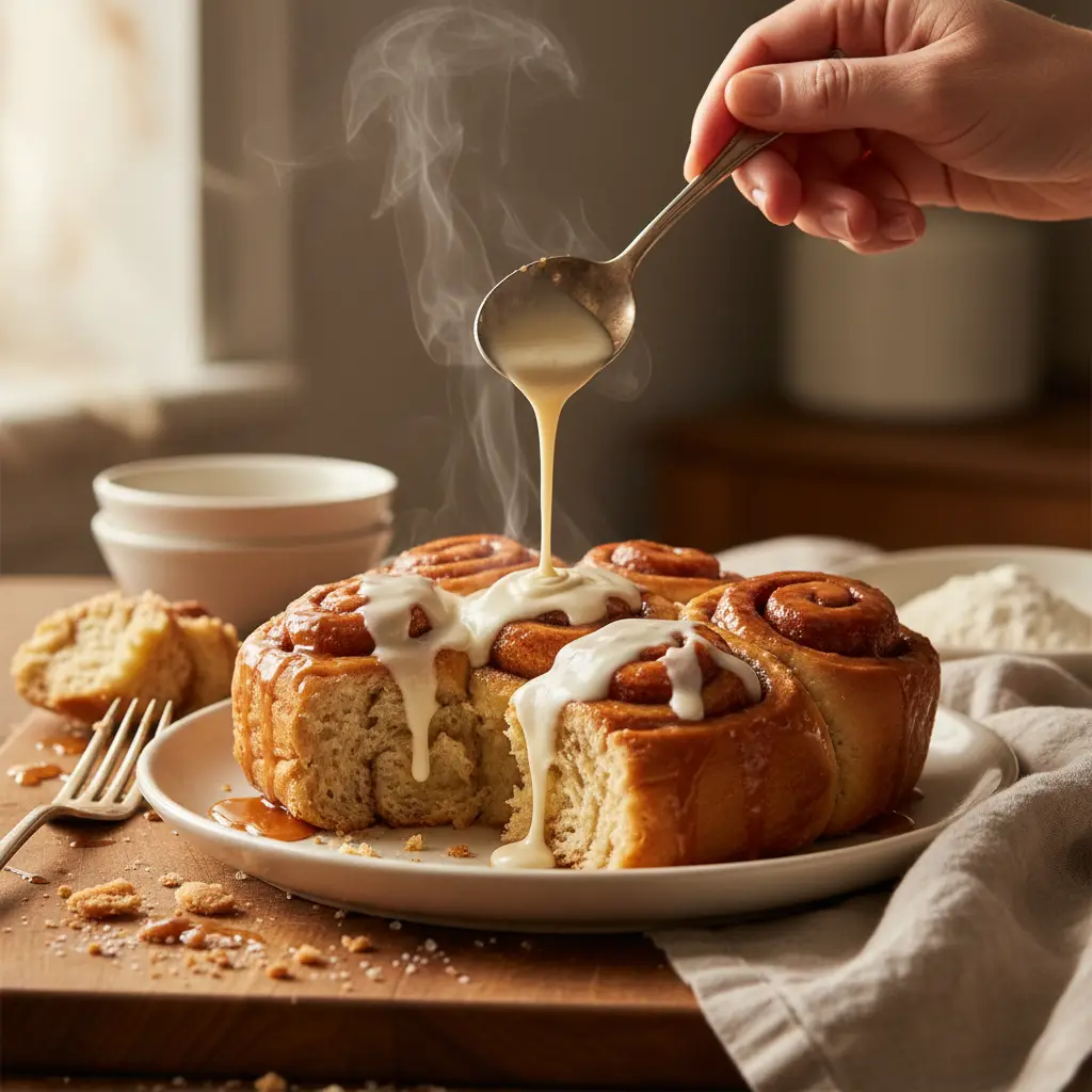 Slow Cooker Cinnamon Rolls: 3-Step Low-Carb Recipe — detail