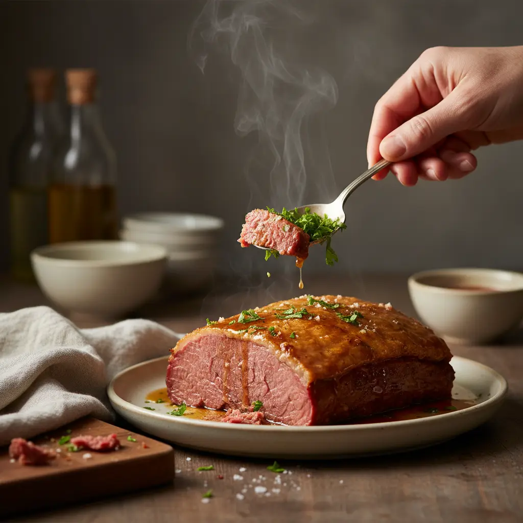 Slow Cooker Corned Beef: 3 Steps to Fork-Tender Perfection — detail