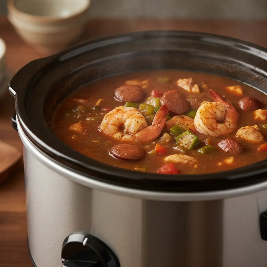 Slow Cooker Gumbo: 5 Low-Carb Secrets for Authentic Flavor — detail