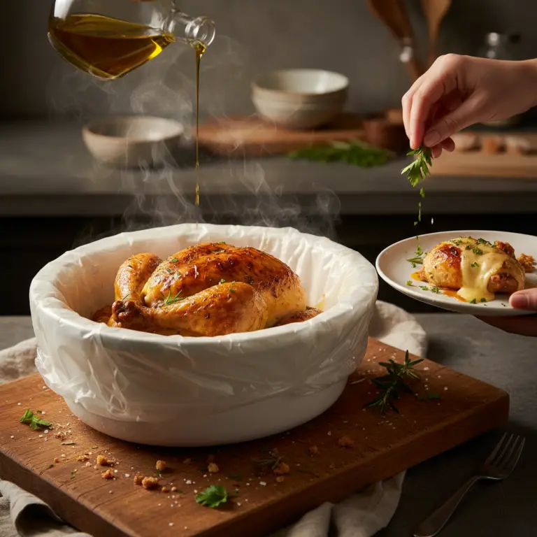 Ilustração editorial: Slow Cooker Liner: 3 Ways to Save 15 Minutes on Cleanup