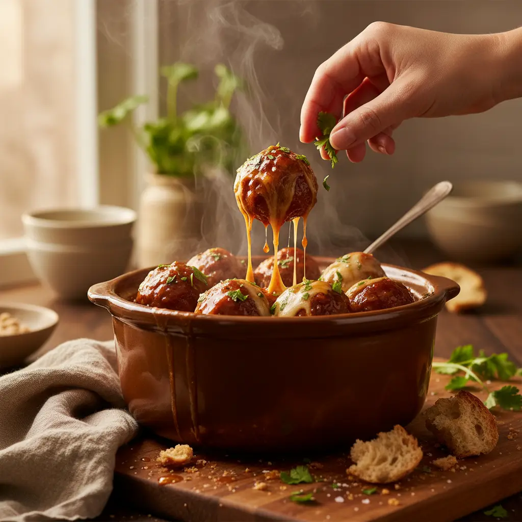 Slow Cooker Meatballs: 3-Step Low-Carb Sweet & Spicy Guide — detail