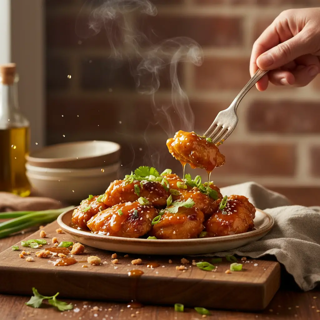 Slow Cooker Orange Chicken: 1 Low-Carb Crispy Hack — detail