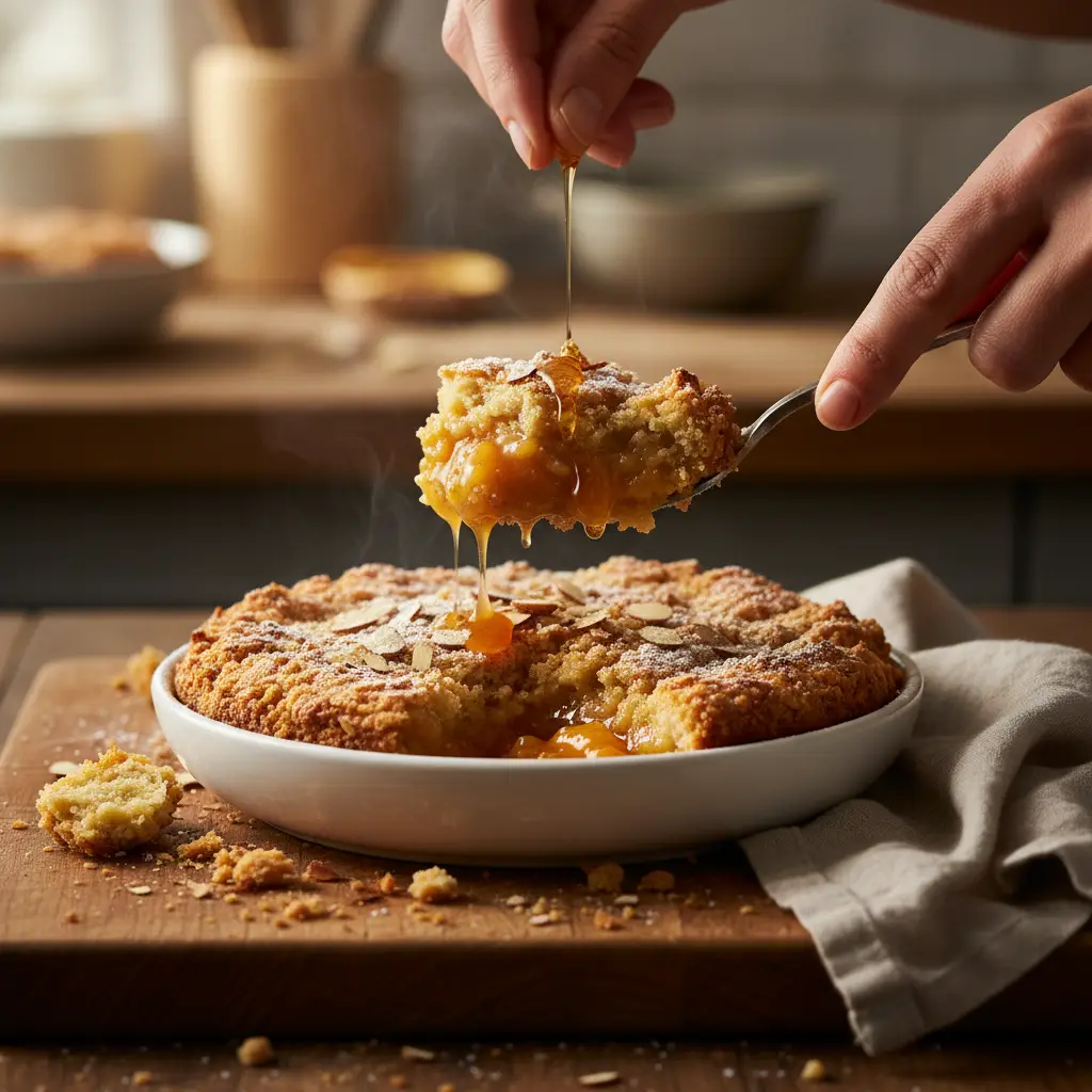 Slow Cooker Peach Cobbler: 1 Easy Low-Carb Recipe — detail