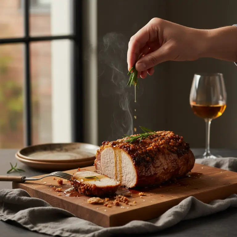 Ilustração editorial: Slow Cooker Pork Tenderloin: 1 Simple Low-Carb Recipe