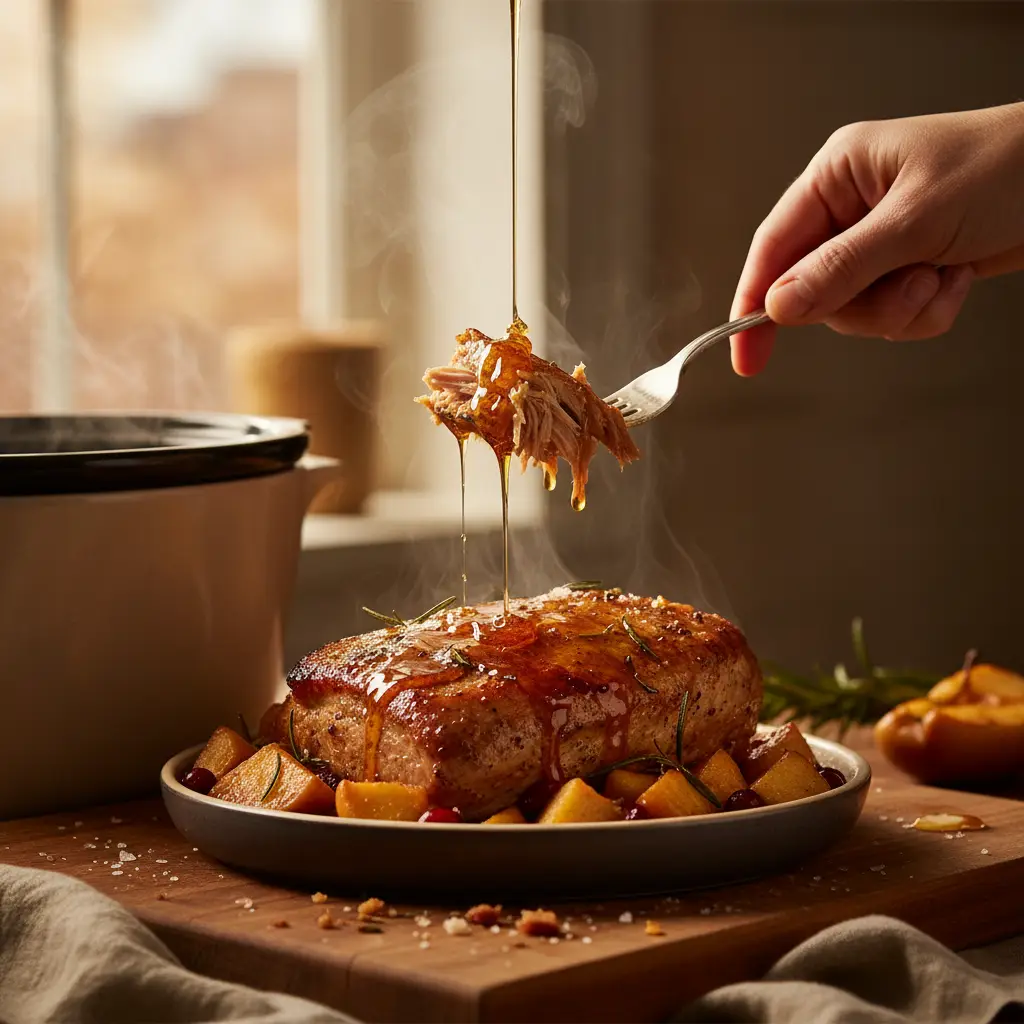 Slow Cooker Pork Tenderloin: 5 Steps to Juicy Perfection — detail