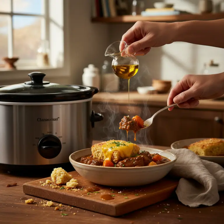 Ilustração editorial: Slow Cooker Safety: 5 Rules for Leaving Yours While at Work