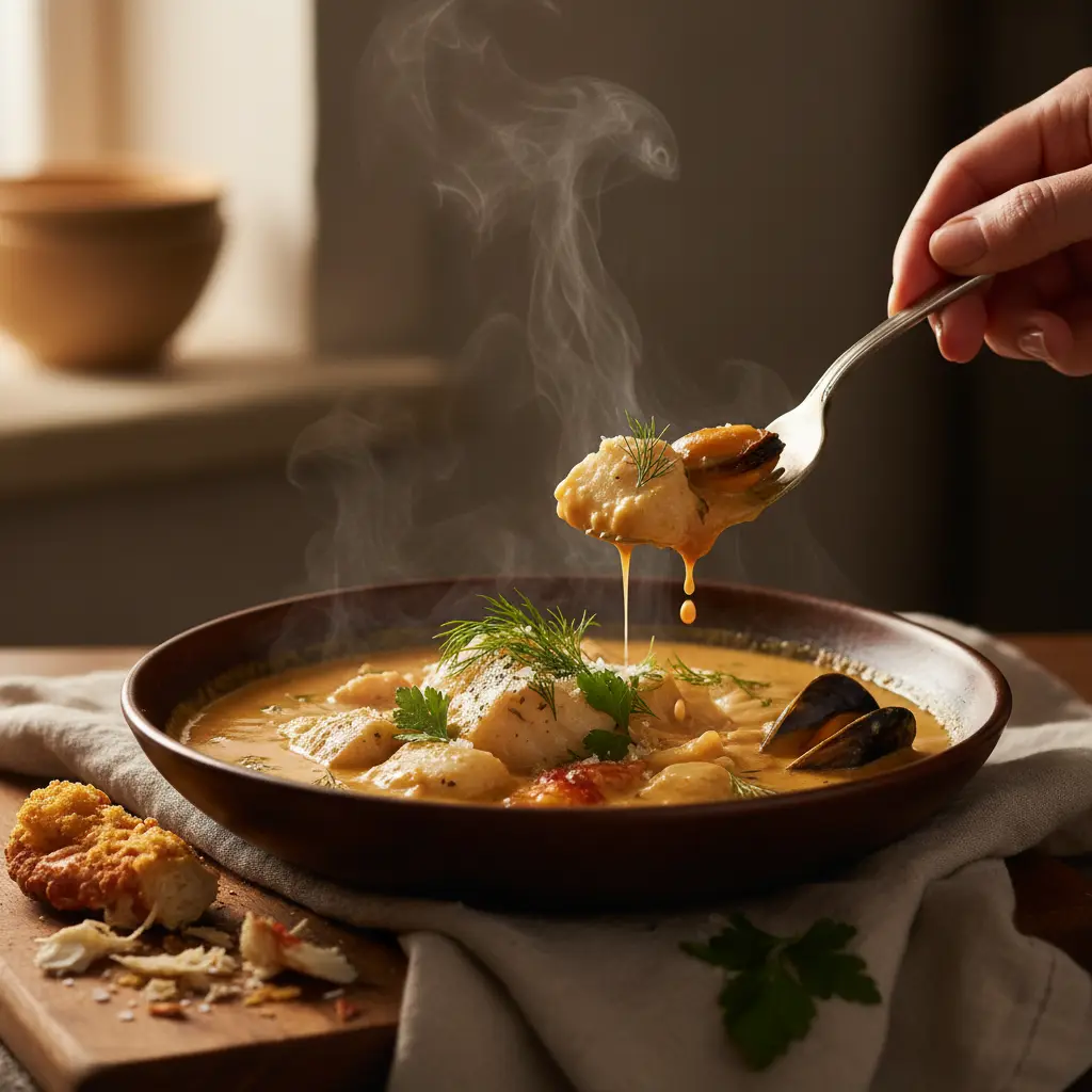 Slow Cooker Seafood Soup: 1 Perfect Low-Carb Recipe — detail
