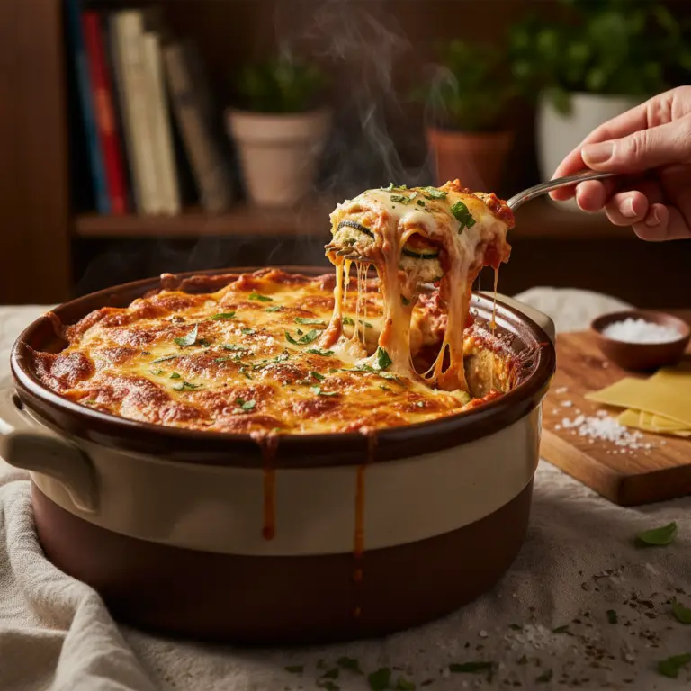 Slow Cooker Vegetarian Lasagna: 3-Step Low-Carb Guide